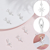 6Pcs Brass Pendants KK-BBC0026-01S-6