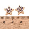 Brass Micro Pave Cubic Zirconia Beads CU-CBAEC99-31G-02-3