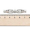 Brass Micro Pave Cubic Zirconia Fold Over Clasps KK-U059-07P-3