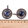 Natural Sodalite Pendants G-Q158-03-10-3