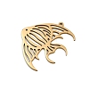 201 Stainless Steel Pendants STAS-I344-06G-2