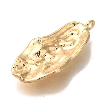 Brass Pendants KK-U038-19G-1