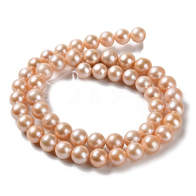 Natural Cultured Freshwater Pearl Beads Strands PEAR-E018-24-1