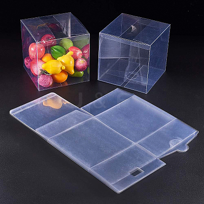 Foldable Transparent PVC Boxes CON-BC0005-77D-1