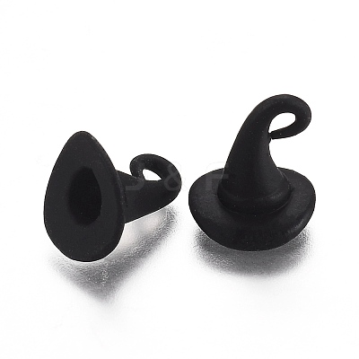 Halloween Theme Alloy Pendants X-ENAM-J649-15A-1
