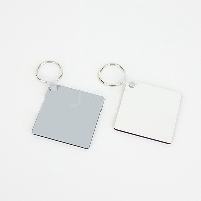 Sublimation Double-Sided Blank MDF Keychains LS-ZXFQ-PW0001-045-1