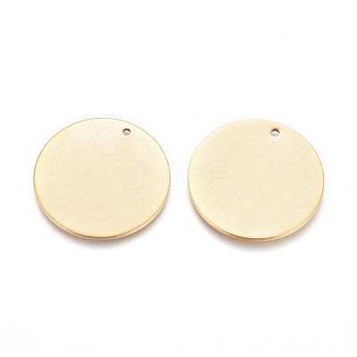 Ion Plating(IP) 304 Stainless Steel Pendants STAS-I124-03A-G-1