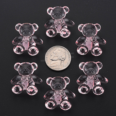 Transparent Acrylic Beads MACR-S373-71-B07-1
