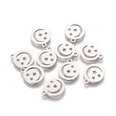 Non-Tarnish 304 Stainless Steel Charms LS-STAS-Q201-T106-1
