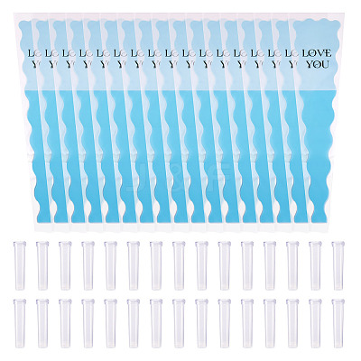50Pcs OPP Flower Bouquet Wrapping Craft Paper DIY-TA0010-93C-1