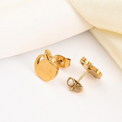 304 Stainless Steel Stud Earring Kits EJEW-H142-07G-1