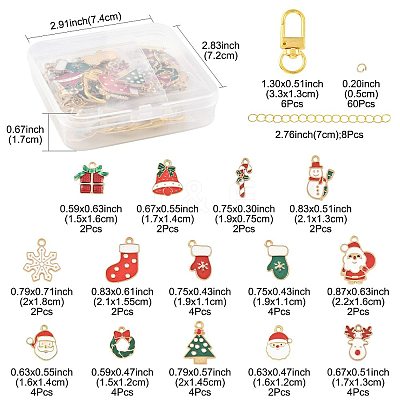 Christmas DIY Bag Pruse Chain Making Kit DIY-FS0010-38-1