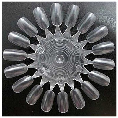 Plastic Half Cover False Nail Tips MRMJ-A002-022B-1