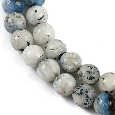 Natural Blue Ice Glacierite Stone Beads Strands G-H062-A04-01-1