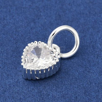 Brass Micro Pave Cubic Zirconia Pendants LS-KK-H204-01S-05-1