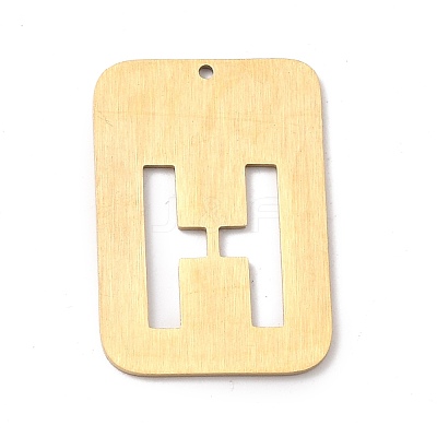 Ion Plating(IP) 304 Stainless Steel Pendants STAS-K216-49H-G-1