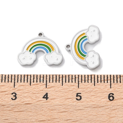 304 Stainless Steel Charms STAS-M102-01J-P-1