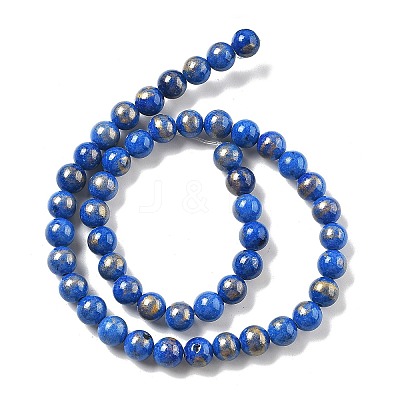 Natural Mashan Jade Beads Strands G-A255-A01-01L-1