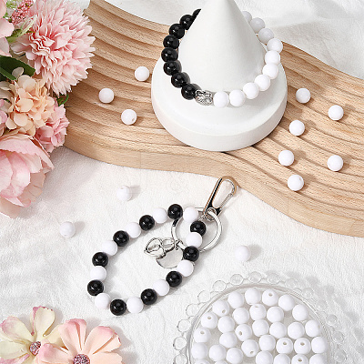 Opaque Acrylic Beads MACR-SP0001-85D-1