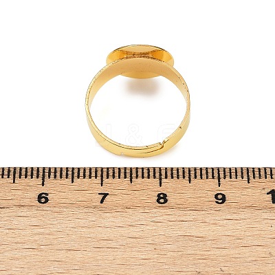 Brass Pad Ring Bases LS-J0JR9-G-1