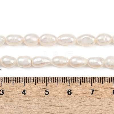 Natural Cultured Freshwater Pearl Beads Strands PEAR-P064-20H-03A-1