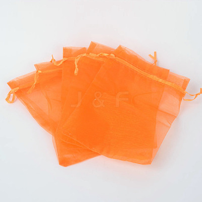 Organza Gift Bags with Drawstring OP-R016-15x20cm-14-1