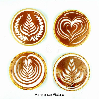 Silicone Cup Mat Molds DIY-M039-05C-1