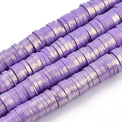 Handmade Polymer Clay Beads Strands CLAY-CJC0015-01J-1