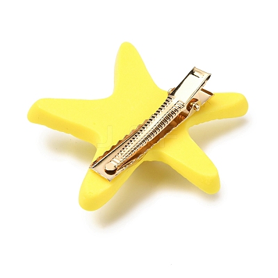 Starfish Resin Alligator Hair Clips PHAR-Z008-02B-1