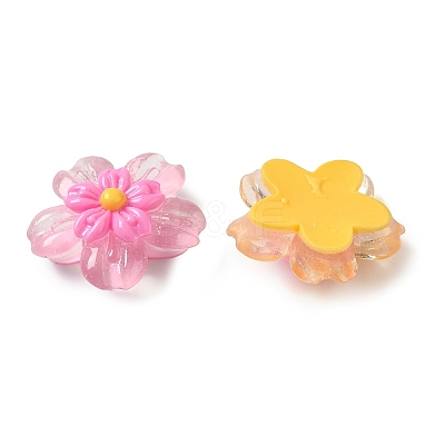 Translucent Resin Decoden Cabochons RESI-M041-09-1