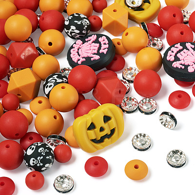 Halloween DIY Beads Findings Kits DIY-TA0014-47B-1