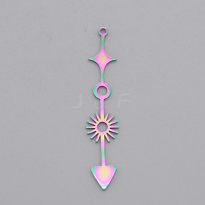 Ion Plating(IP) 304 Stainless Steel Pendants STAS-T056-LA575-1