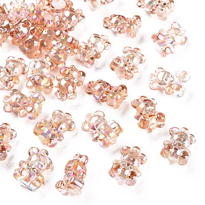 Transparent Acrylic Pendants LS-MACR-S373-113-C06-1