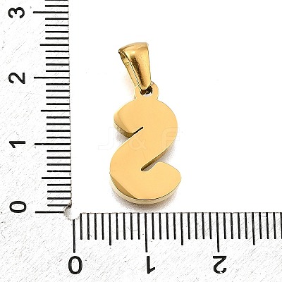 Golden 304 Stainless Steel Pendants STAS-K300-01G-S-1