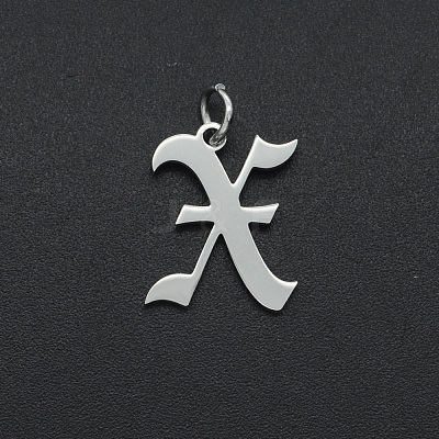 Non-Tarnish 304 Stainless Steel Pendants STAS-R111-JA565-X-1