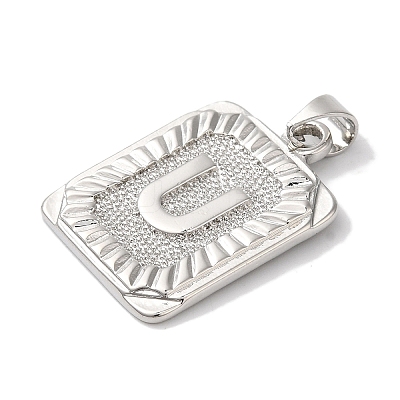 Rack Plating Brass Pendants KK-B092-42P-U-1