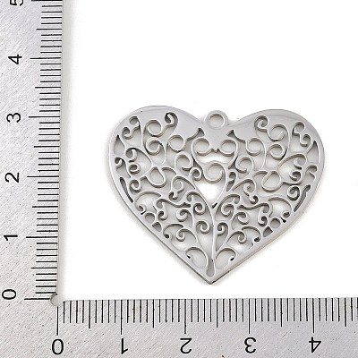201 Stainless Steel Pendants LS-STAS-I344-05P-02-1