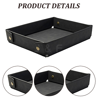 PU Leather Storage Trays ODIS-WH20013-03B-02-1