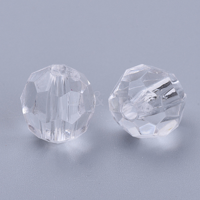 Transparent Acrylic Beads TACR-Q257-16mm-V01-1