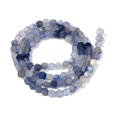 Natural Blue Aventurine Beads Strands GG-N002-02A-04-1