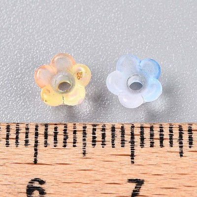 Frosted Transparent Acrylic Beads LS-OACR-N137-72F-1