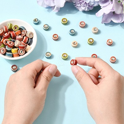 Handmade Porcelain European Beads FIND-CJZ0001-004-1