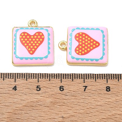 Printed Brass Pendants KK-CBAF9BC-10G-02-1