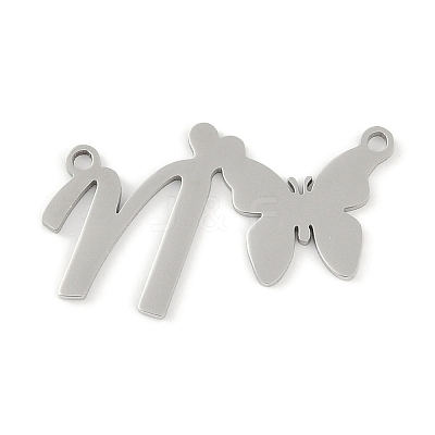 Non-Tarnish 304 Stainless Steel Pendants STAS-L279-002P-N-1