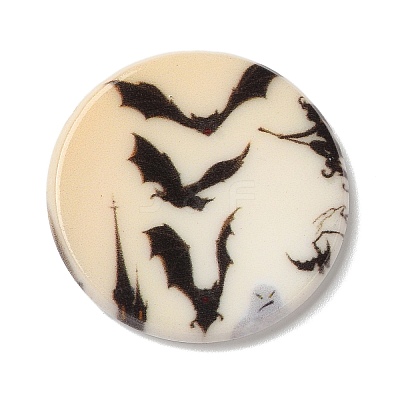 Halloween Series Acrylic Cbabochons OACR-M012-11-1