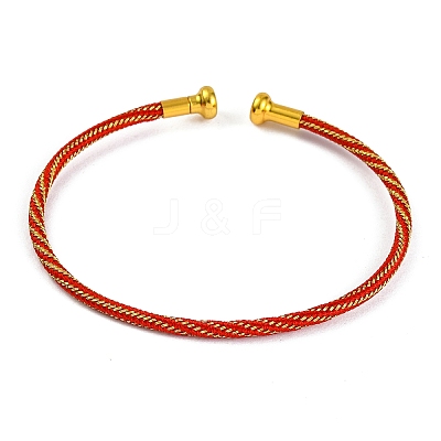 Braided Carbon Steel Wire Bracelet Making MAK-A017-B50-1