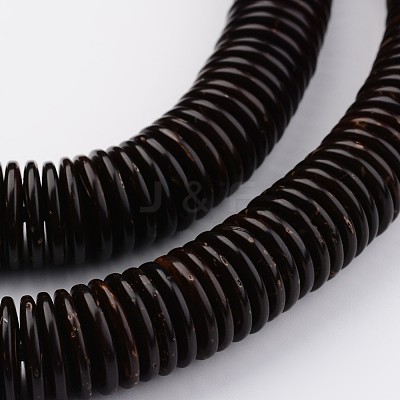 Natural Coconut Bead Strands X-BSHE-P021-23-12mm-1