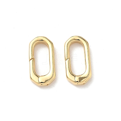 Brass Spring Gate Rings KK-R143-28G-01-1