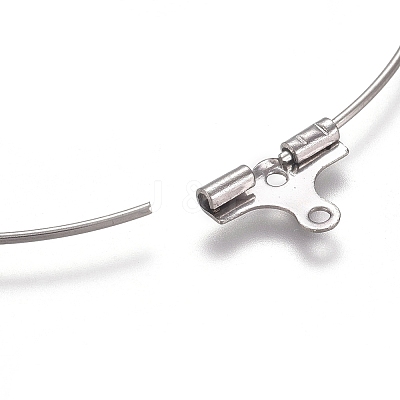 Tarnish Resistant 304 Stainless Steel Wire Pendants STAS-M274-020D-1