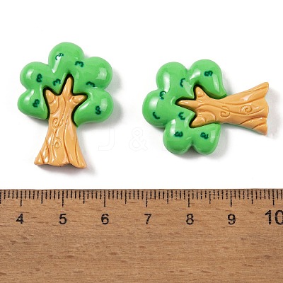 Spring Theme Opaque Resin Decoden Cabochons CRES-O007-03E-1